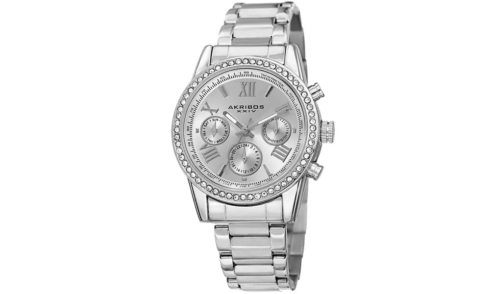 Akribos XXIV Ladies Quartz St... | Groupon Goods display picture 2