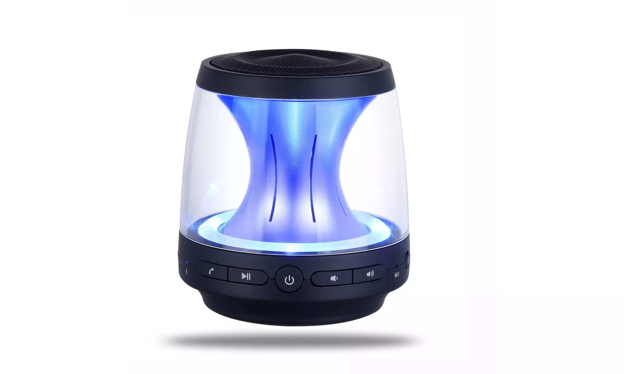BlackWeb HIGHWIRE Portable Wireless Rechargeable Bluetooth Speaker w/ LED Light - Primary Image