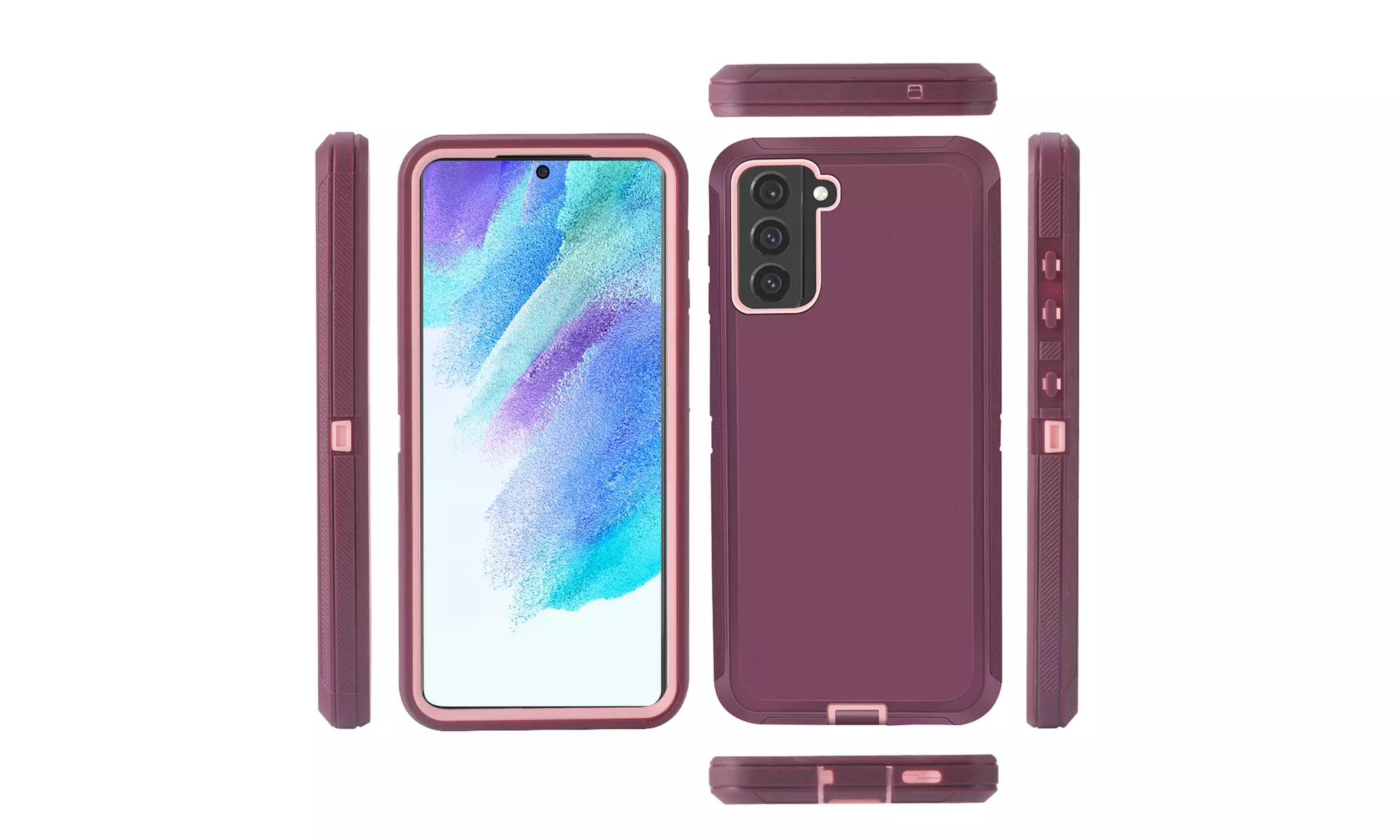 Samsung Galaxy S21 FE 5G Heavy Duty Shockproof  Bumper Case