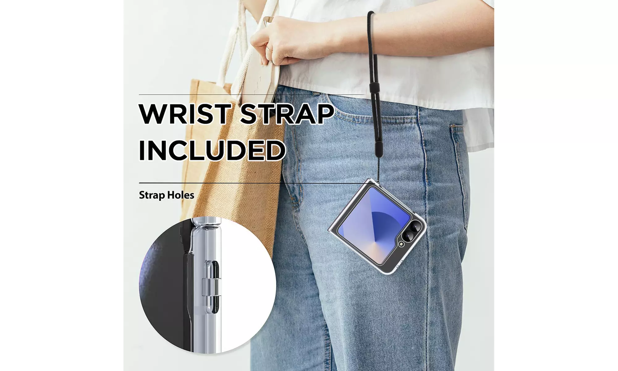 Case For Samsung Galaxy Z Flip 6 Transparent Crystal Clear Shockproof PhoneCover