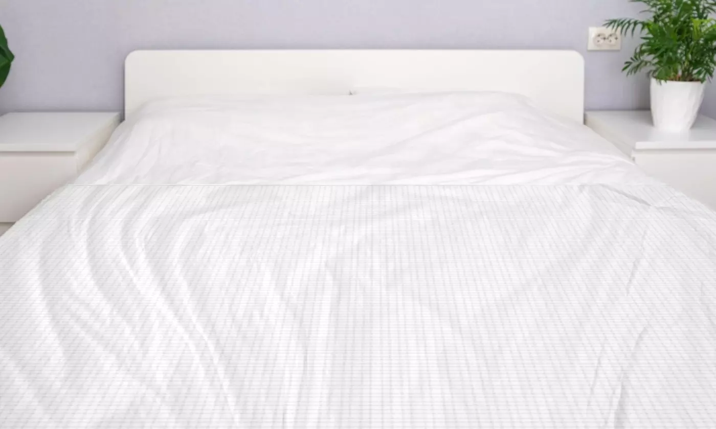 NewHome Organic Cotton Silver Fiber Grounding/Earthing Fitted Sheet