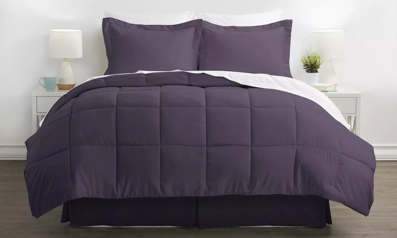Merit Linens Premium Comforter set (8-Piece)