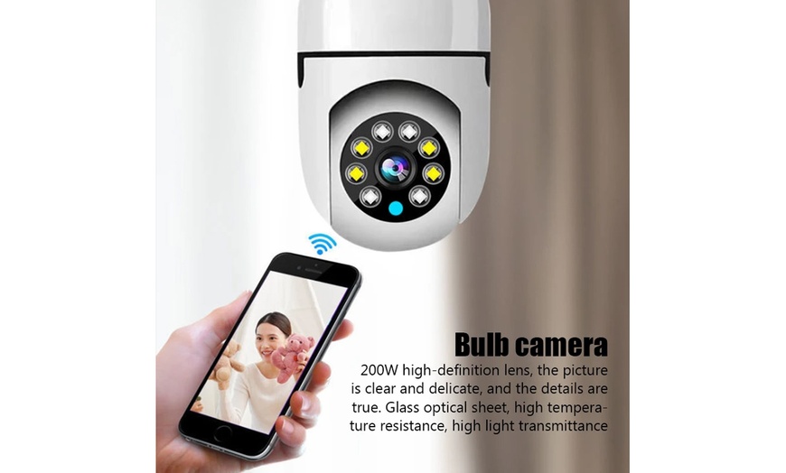 Up To 51% Off on Bulb Security Camera Wifi Out... | Groupon Goods