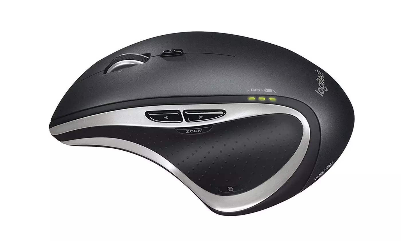 Logitech Performance Mouse MX Cordless Laser Mouse Rechargeable for PC and Mac - Second Medium