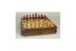 15" Walnut and Maple Drawer Chest Chess Set - Second Medium