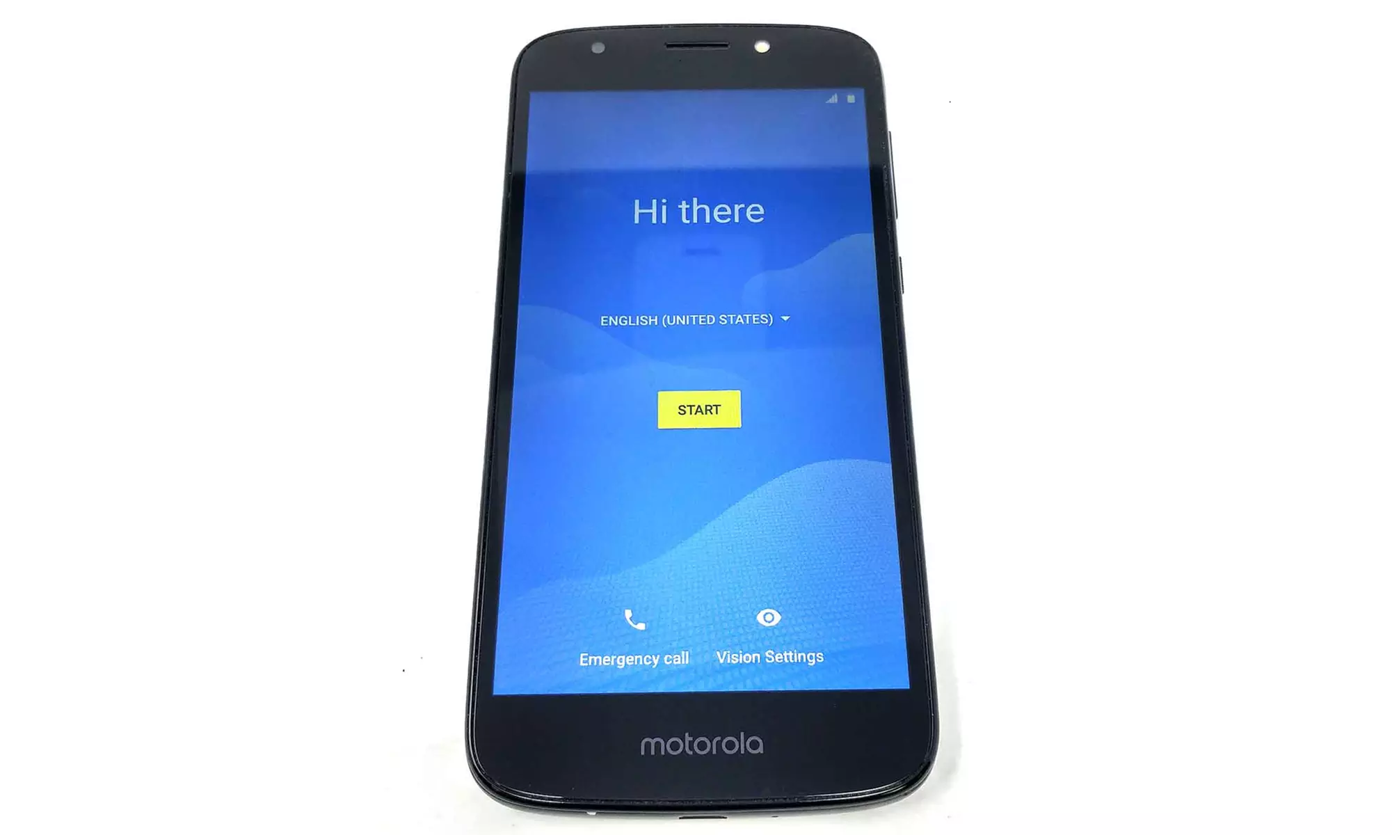 OB Motorola Moto E5 Go 16GB MOTXT19218PP Verizon Prepaid - Black - Generic Box - Primary Image