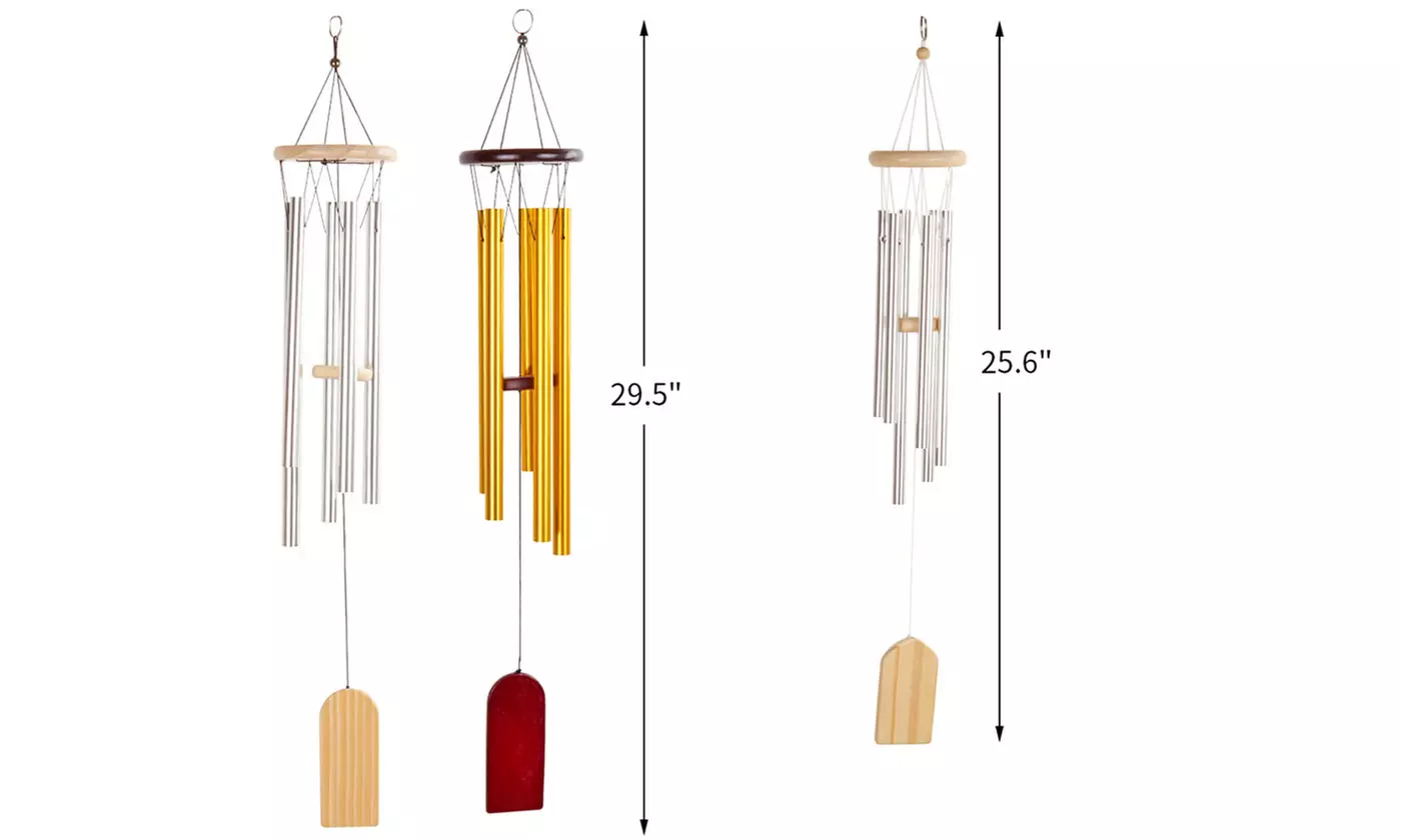 Metal Tubes Wind Chimes Windchime Gift Home Yard Outdoor Garden Decor