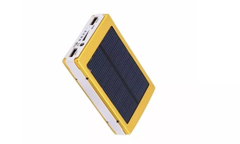 Power Up 30000mAh Dual USB Portable Solar Battery Cell Phone Charger - Second Medium