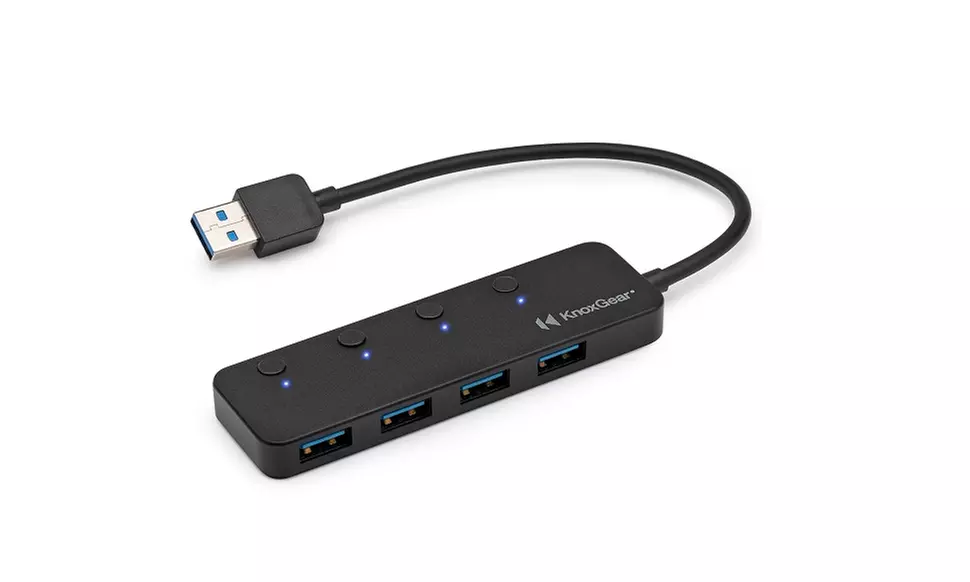 Knox Gear 4-Port USB 3.0 Hub - Primary Image