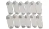 6 Pairs Kids Cotton Tube Socks Assorted Colors Children-White Gray Heel Toe 9-11