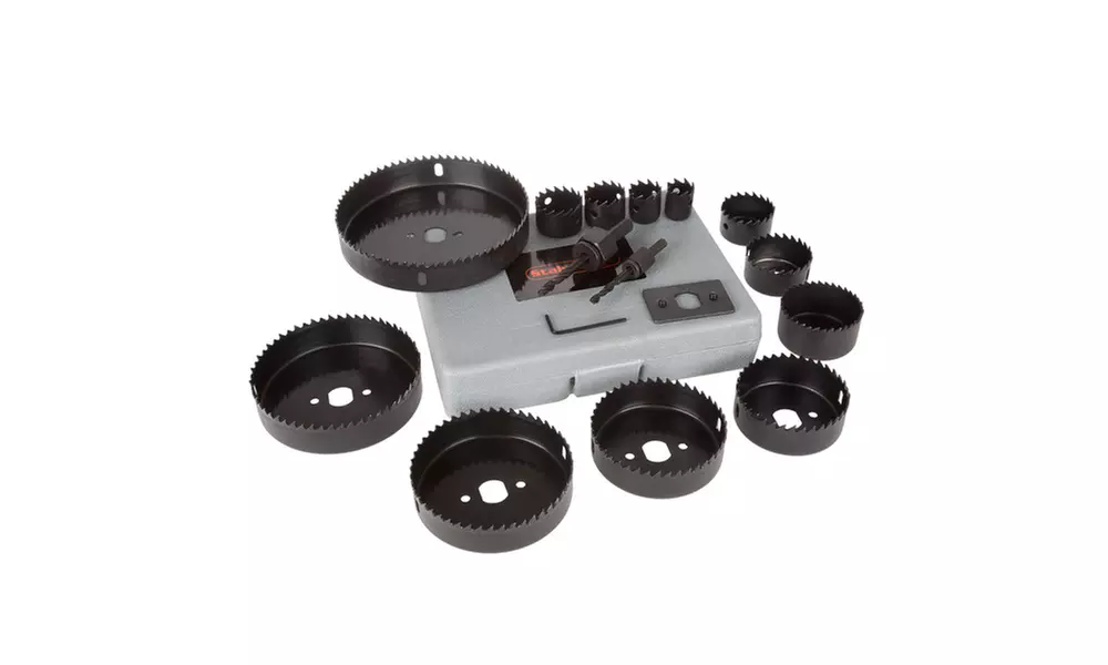 Hole Saw Kit & Storage Case (16-Piece Set) - Second Medium