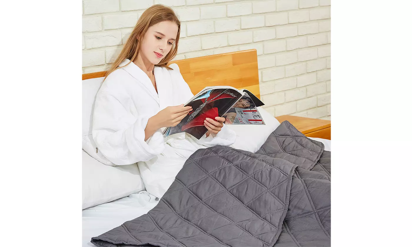 Soft Brushed Microfiber Weighted Blanket