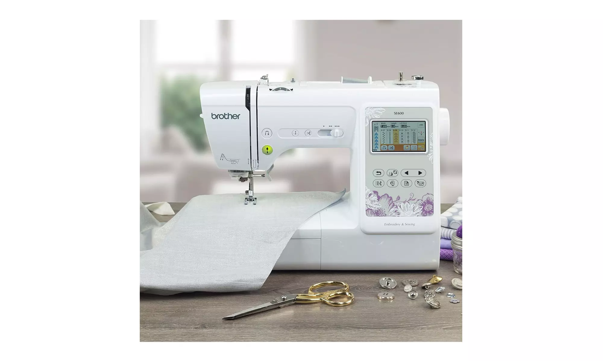 Brother SE600 Sewing and Embroidery Machine - Second Medium