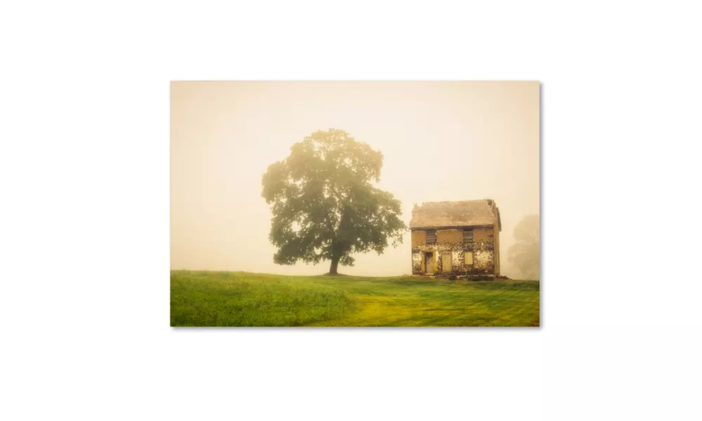 PIPA Fine Art 'Abandoned House on Adams Dam Rd' Canvas Art - Primary Image