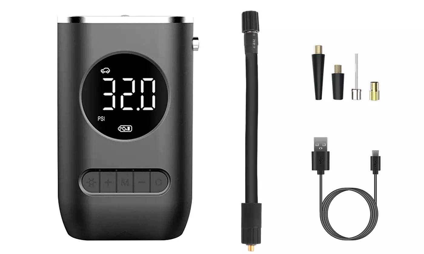 iMounTEK 7.4V 150PSI Cordless Air Pump Tire Inflator Air Compressor w/ Display