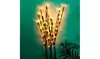 Stylish Branch Tree Twig Leaf Solar Outdoor Garden 60 Warm White LED Lights 3Pcs