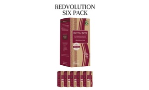 Bota Box Redvolution Red Wine 6 pack - 6 boxes of 3L each