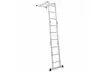 330LB  12.5FT Multi Purpose Step Platform Scaffold Folding Ladder New - Second Medium
