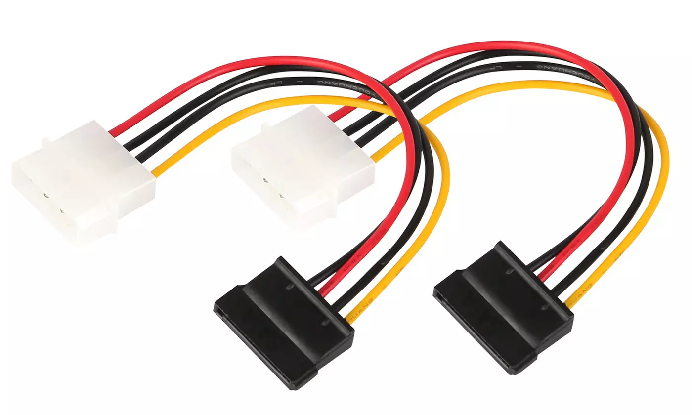 iMounTEK 4 Pin Male To 15Pin Female Data Cable Adapter Converter Cable (2-Pack) - Primary Image