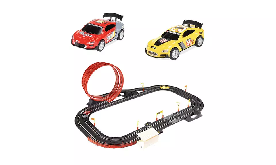Electric Slot Car Race Track Set For Kids - Second Medium