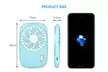 Mini Portable USB Rechargeable Hand Held Air Conditioner Summer Cooler Fan - Second Medium