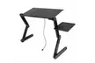 Portable Adjustable Foldable Laptop Notebook PC Desk Table Vented Stand Bed Tray - Second Medium