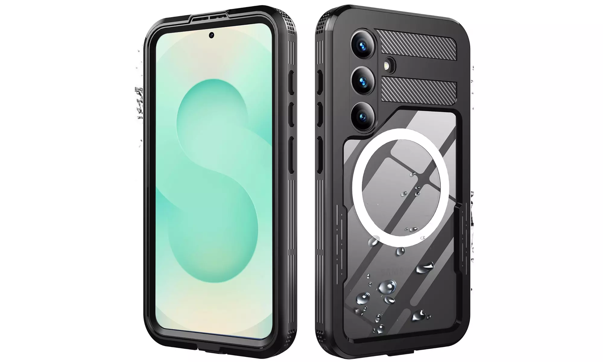 Magnetic Waterproof and Shockproof Case for Samsung Galaxy S25 Ultra / S25Plus