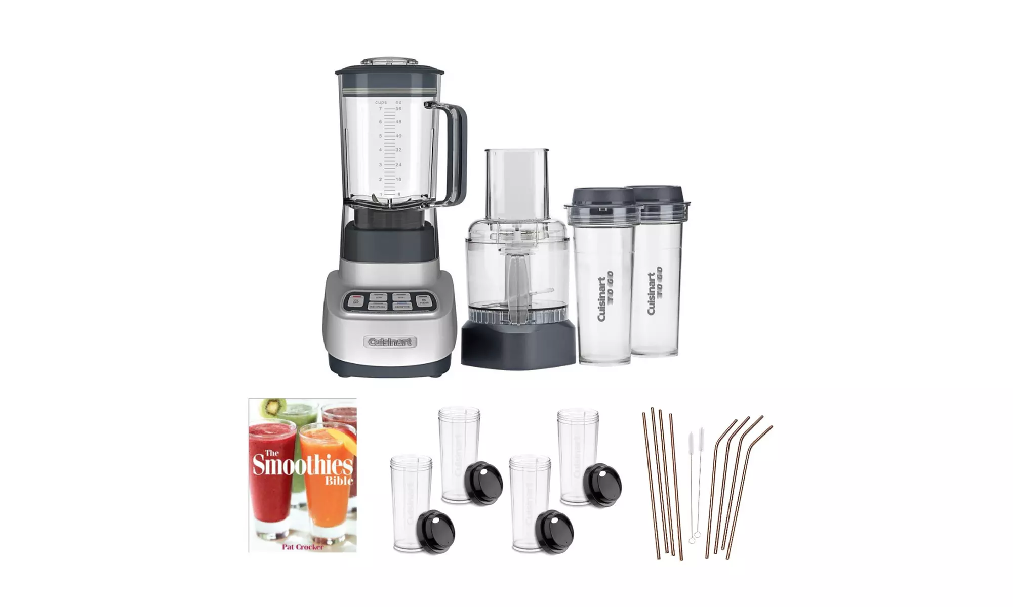 Cuisinart BFP-650 Blender/Food Processor with Four Travel Cups Bundle - Primary Image