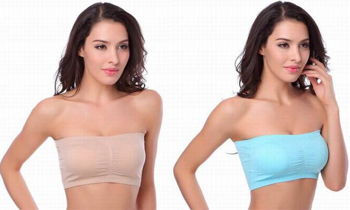 padded strapless bra