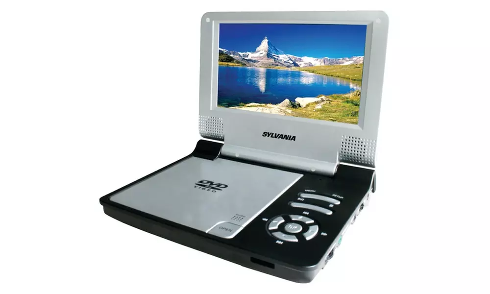 Sylvania SDVD7014 Black 7" Portable DVD Players (black) - Primary Image
