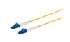 Monoprice Fiber Optic Cable - LC/UPC-LC/UPC, G657A1, Simplex, 2mm, PVC, 5m