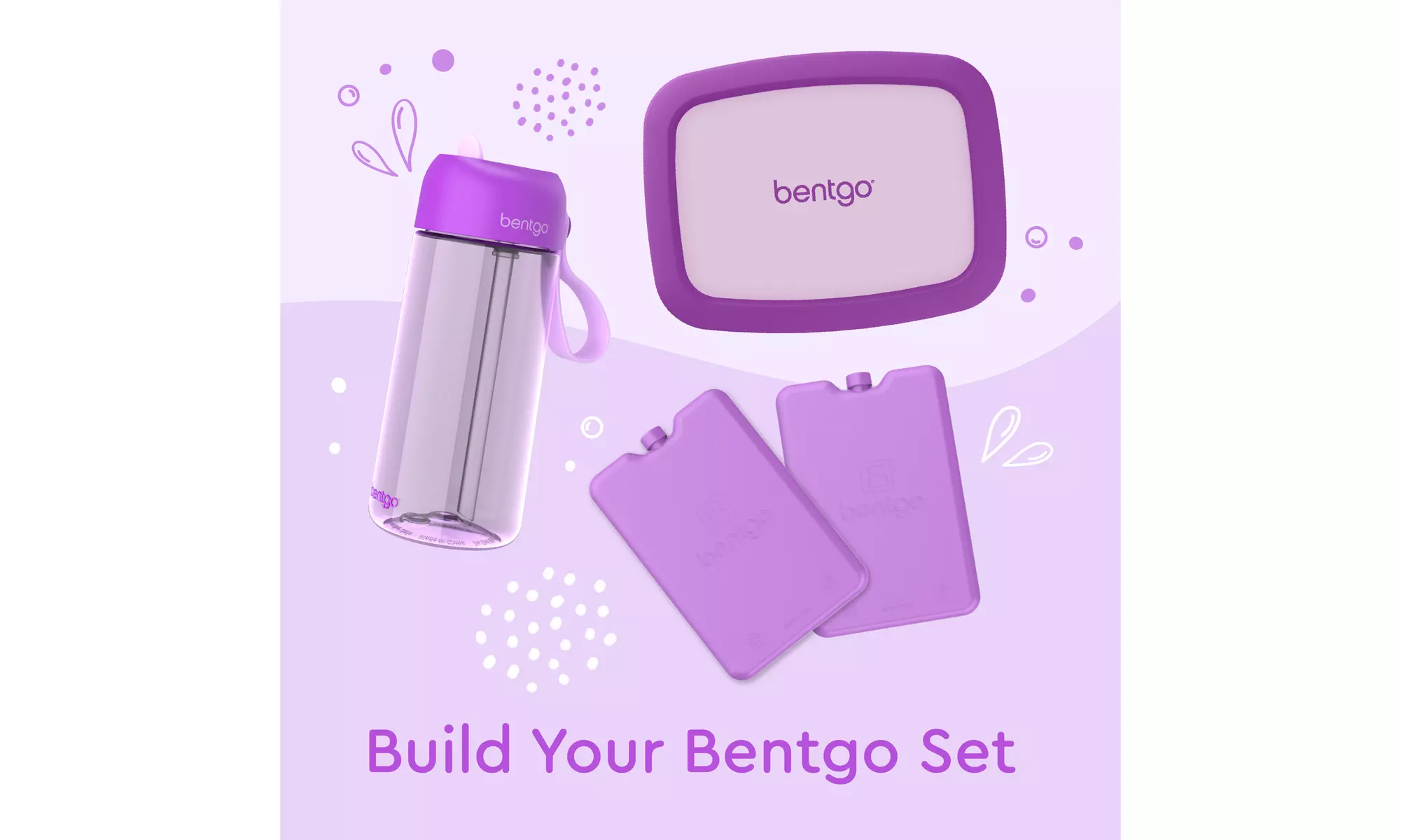 Bentgo Kids Water Bottle (1 and 2 Pack options)