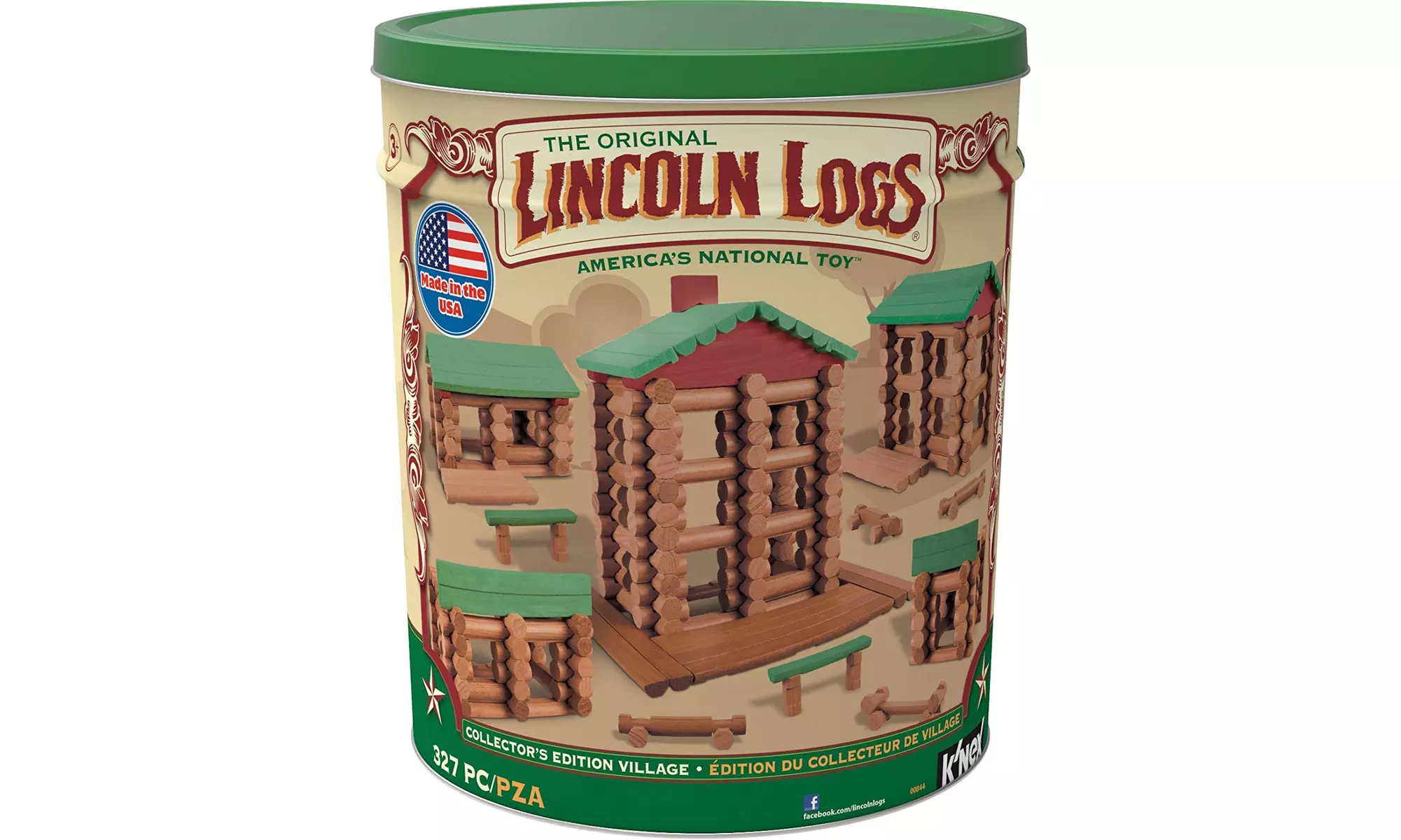 LINCOLN LOGS - Collector's Edition Village - 327 Pieces - Primary Image