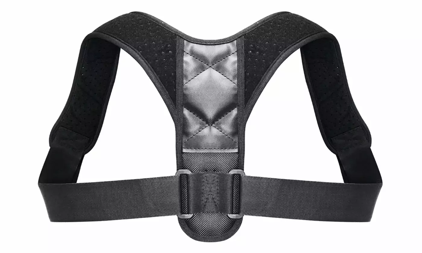 Posture Corrector Support Belt Adjustment Straight Shoulders Brace Strap - Second Medium
