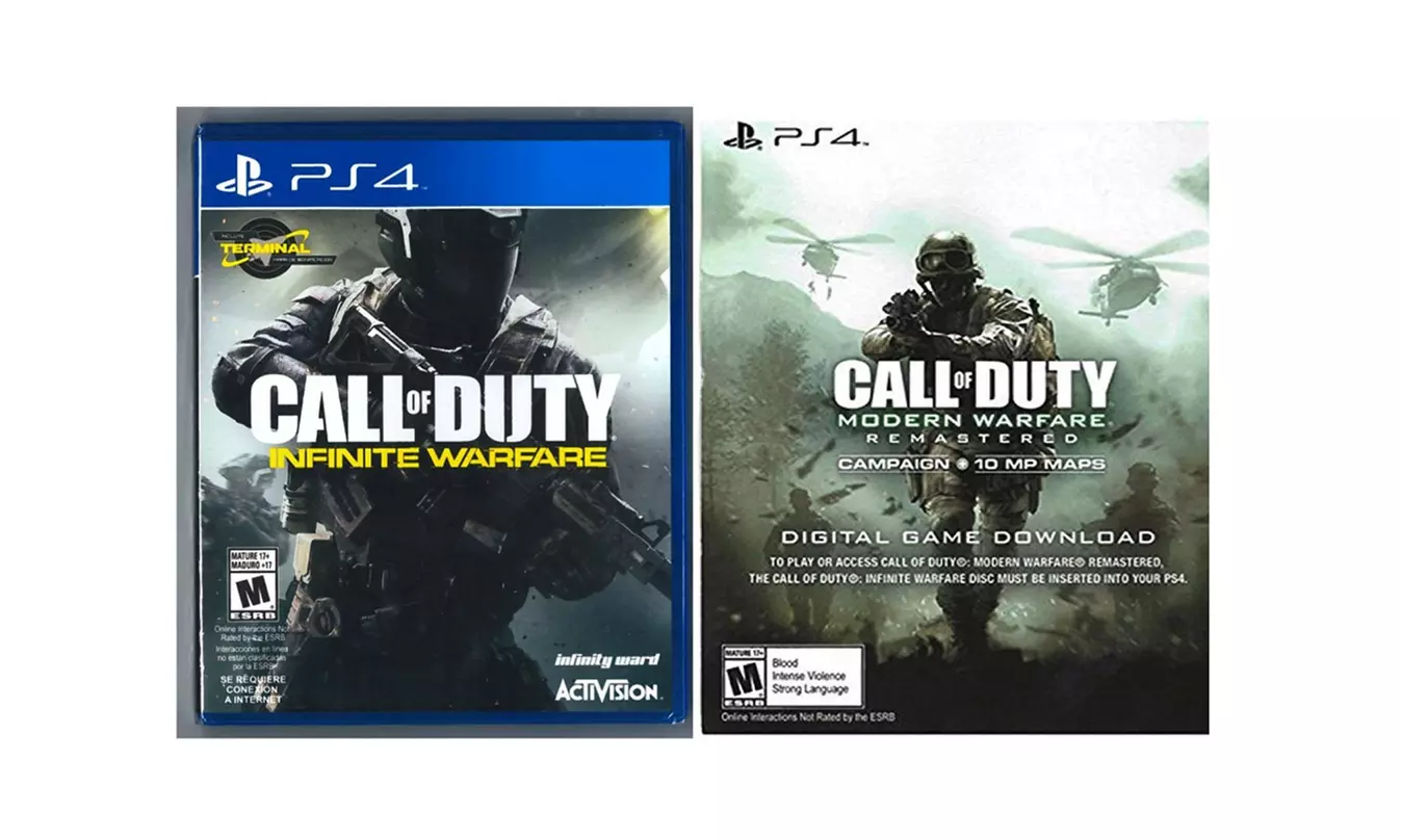 PS4 Call of Duty Legacy Edition:Modern Warfare DL & Infinite Warfare Spanish Pkg - Primary Image
