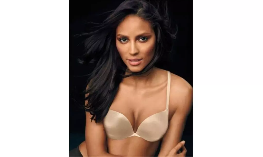 Maidenform 78715754778 DM9900 Love the Lift Push Up & In Satin Demi Bra Nude - 3 - Primary Image