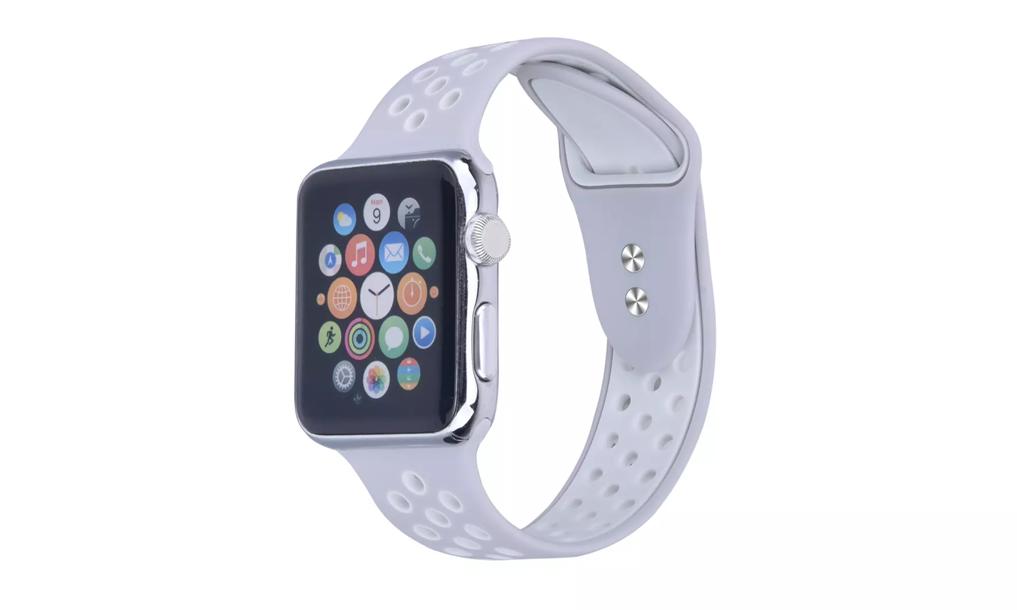 Breathable Silicone Sport Band for Apple Watch All Series 