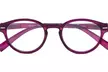 5-Pack Retro Key Hole Oval Round Reading Glasses Include Computer Readers - Second Medium