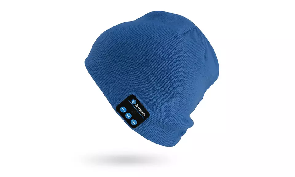 Beanie with Built In Wireless Bluetooth Headphones