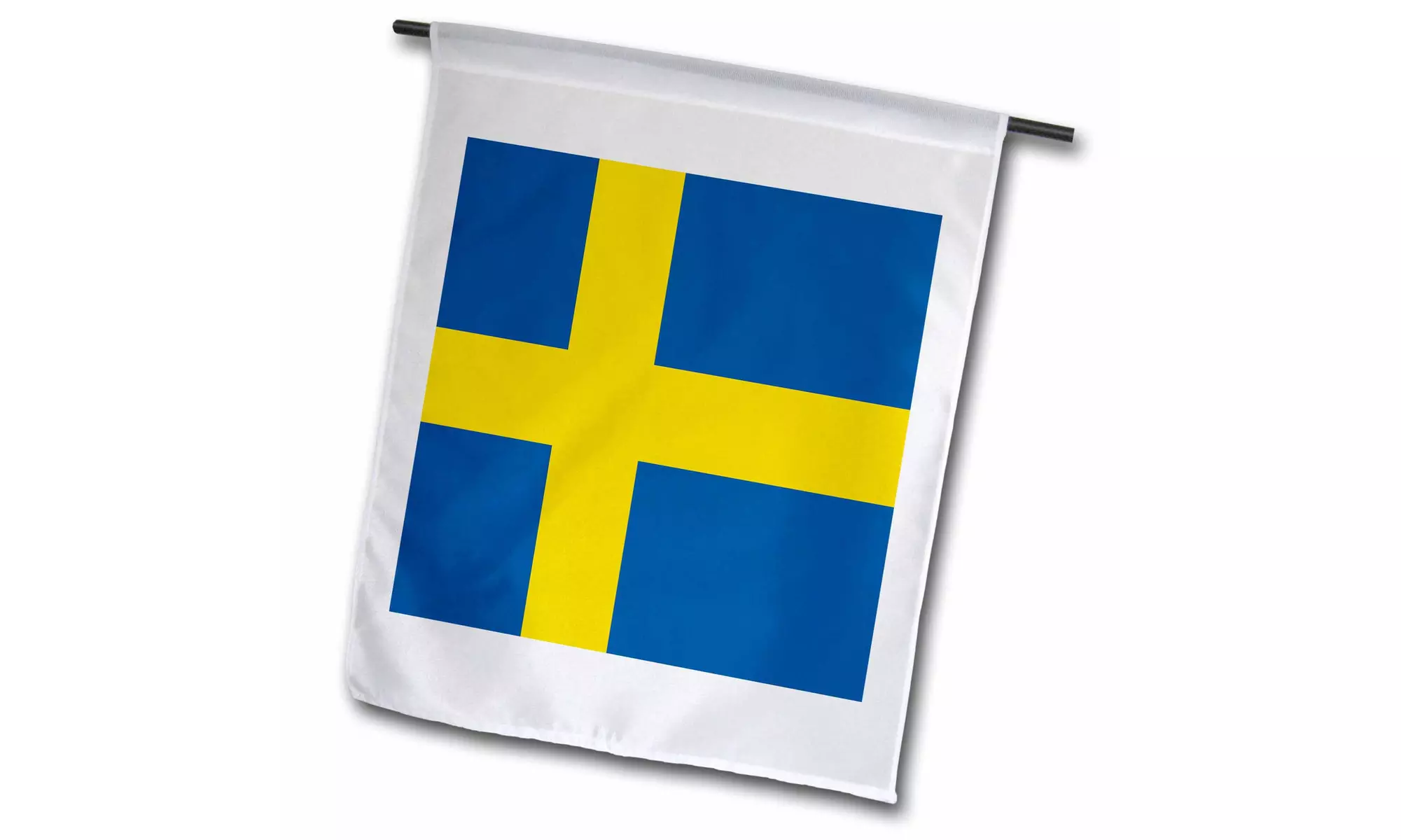  Garden Flag Flag of Sweden - Swedish blue and golden yellow Nordic Scandinavia - Primary Image