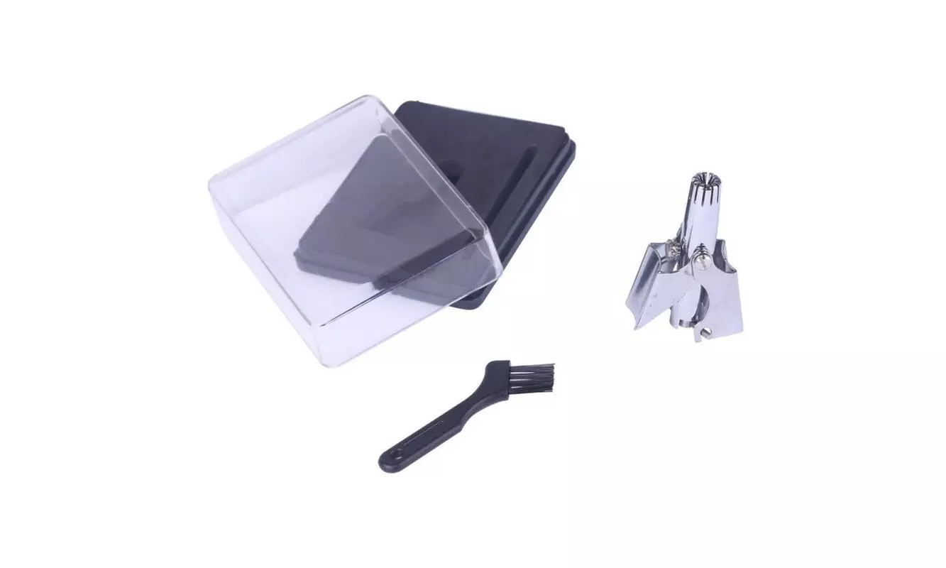 Stainless Steel Nose Shaving Hair Removal Clipper Trimmer Set Manual Device - Second Medium