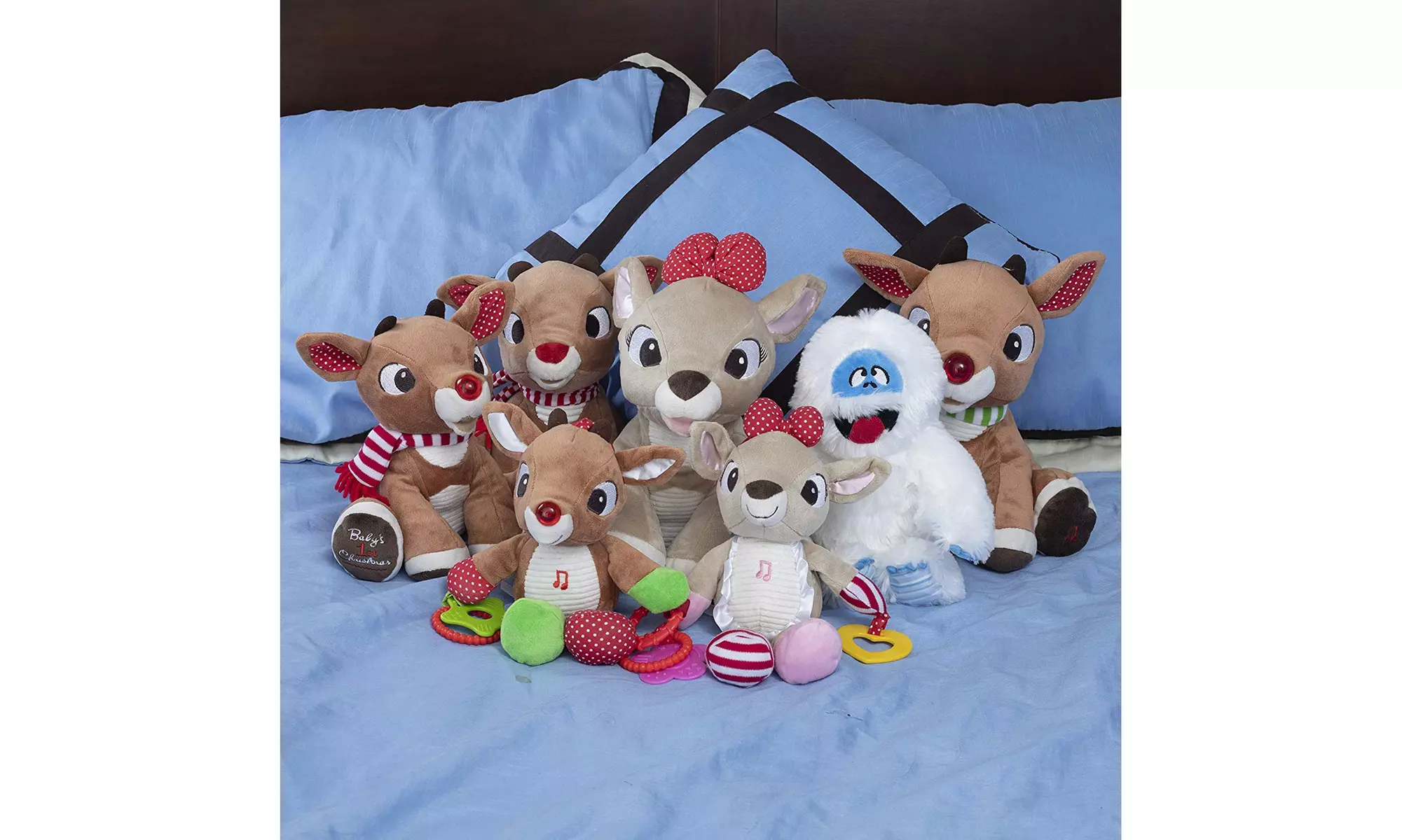 KIDS PREFERRED Rudolph The Red - Nosed Reindeer - Stuffed Animal Plush Toy - Second Medium