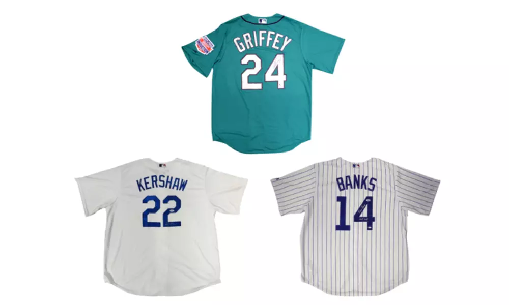 MLB Autographed Jerseys - Primary Image