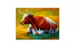 Marion Rose 'Longhorn Cow' Canvas Art - Second Medium