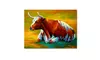 Marion Rose 'Longhorn Cow' Canvas Art
