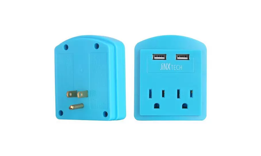 JT 2-Outlet Wall Tap with Dual USB - Second Medium