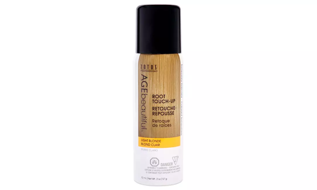AGEbeautiful Root Touch Up Temporary Haircolor Spray - Light Blonde Unisex 2 oz - Primary Image