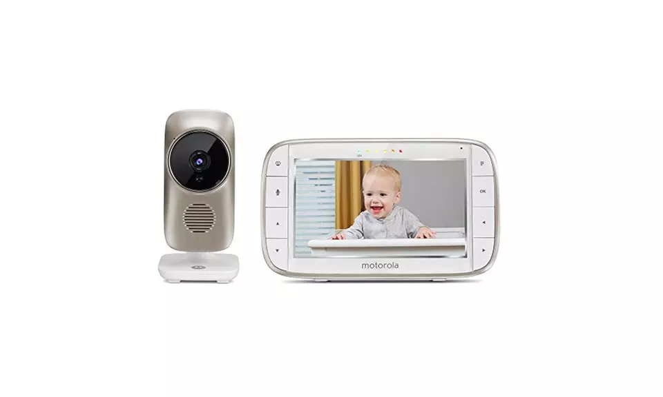 Motorola MBP845CONNECT 5" Video Baby Monitor with Wi-Fi Viewing, Digital Zoom - Primary Image
