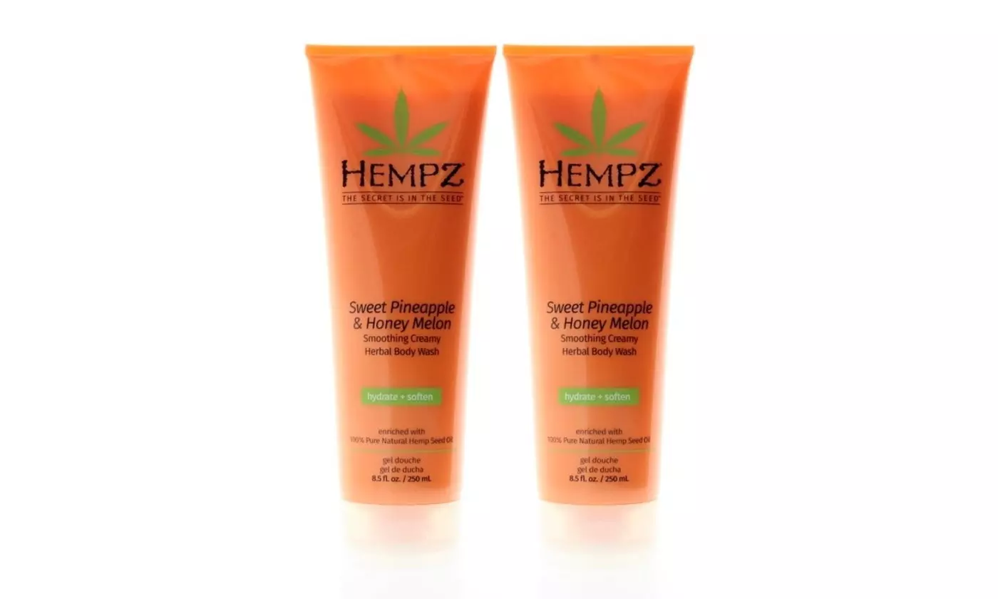 Hempz Sweet Pineapple & Honey Melon Body Moisturizer OR Wash (1 OR 2 Pack) - Second Medium