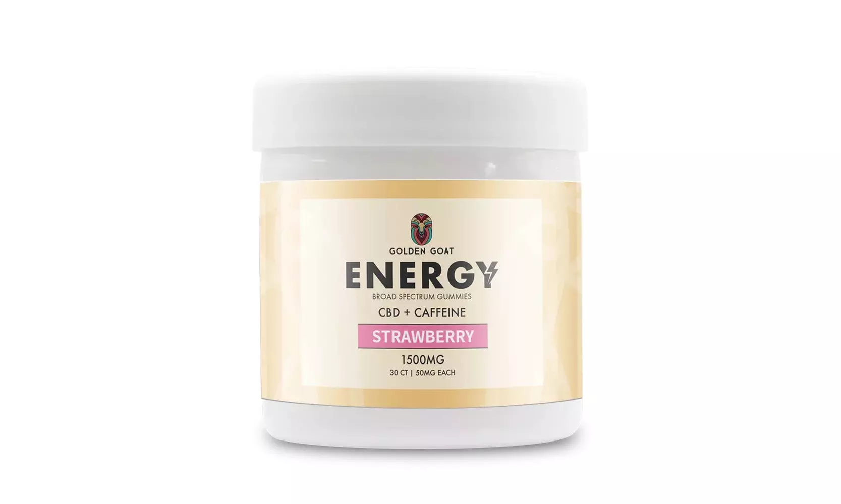 Golden Goat CBD Calm and Energy Infused Gummies